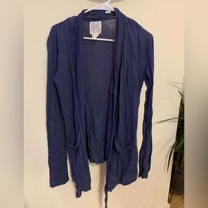 Billabong blue cardigan